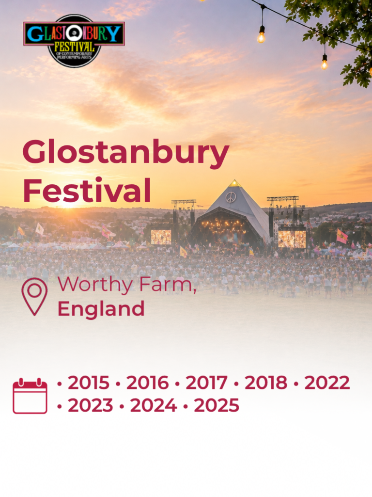 Past Performances Glastonbury Festival 20262