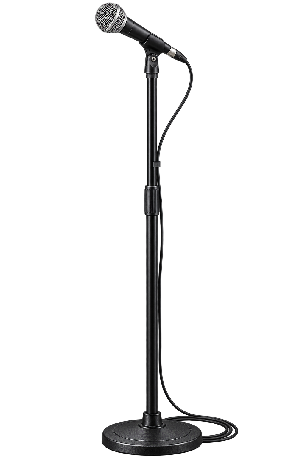 Vocal Microphone on Stand